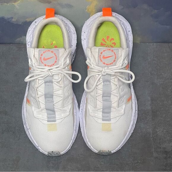 Nike Crater Impact CW2386-100 Women's Summit White Grey Fog Sneakers Size 7 - Picture 15 of 16